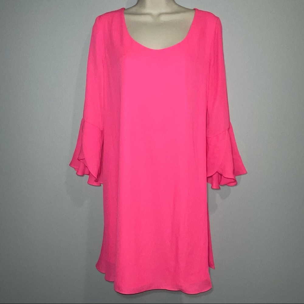 Hot Pink My Michelle Loose Fitting Dress